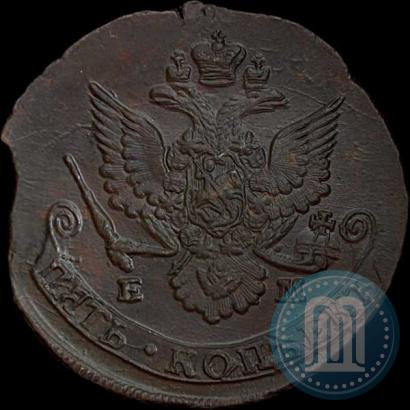 Фото 5 копеек 1785 года ЕМ 