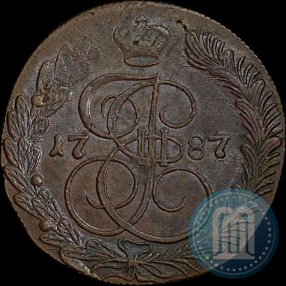 Фото 5 копеек 1787 года КМ 