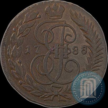 Фото 2 копейки 1788 года ТМ 