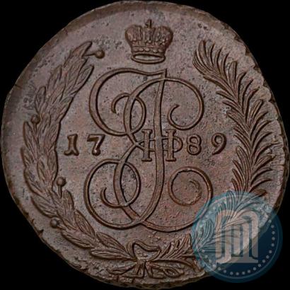 Picture 5 kopecks 1789 year АМ 
