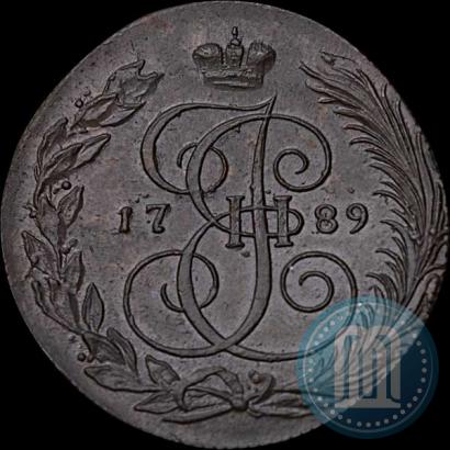 Фото 5 копеек 1789 года КМ 