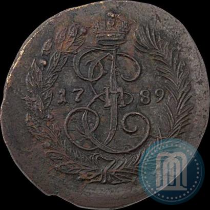 Picture 2 kopecks 1789 year ЕМ 