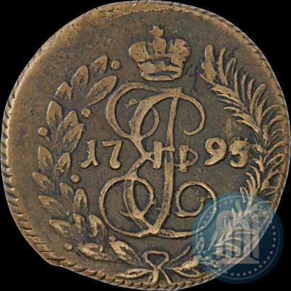 Фото Полушка 1795 года КМ 
