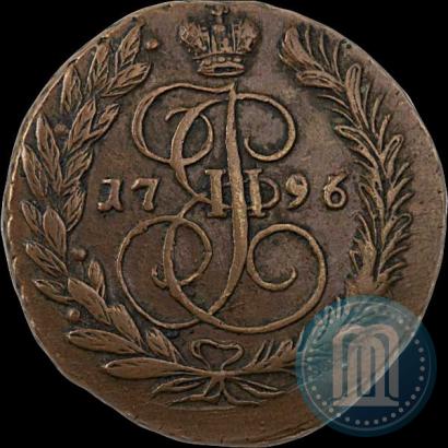 Picture 2 kopecks 1796 year ЕМ 
