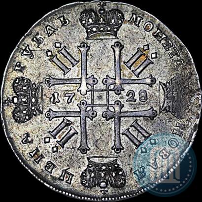 Picture 1 rouble 1728 year  "Type of 1728"