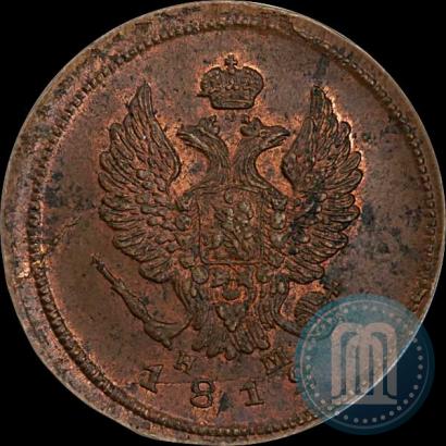 Фото 2 копейки 1812 года ЕМ-НМ 