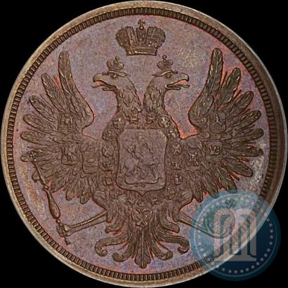 Picture 3 kopecks 1850 year ЕМ 
