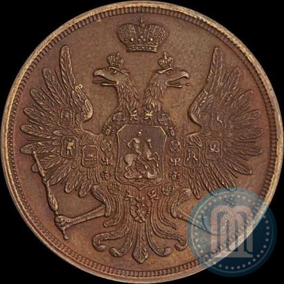 Picture 3 kopecks 1854 year ВМ 