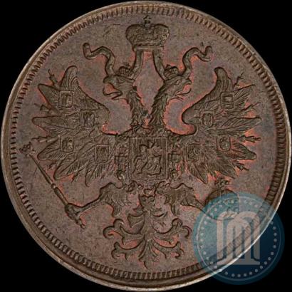 Фото 5 копеек 1865 года ЕМ 