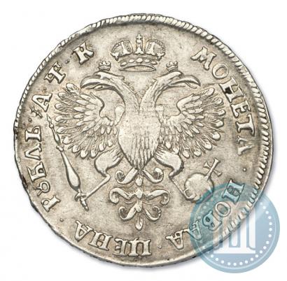 Фото 1 рубль 1720 года OK "Портрет в латах"