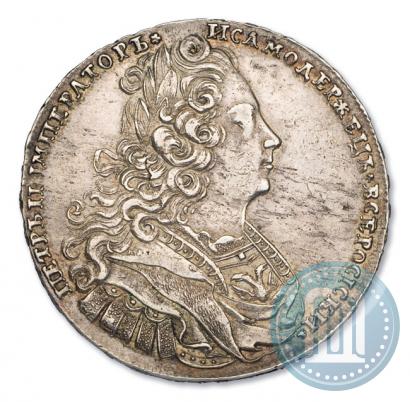 Picture 1 rouble 1727 year  "Moscow type"