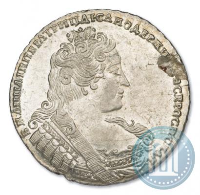 Фото 1 рубль 1733 года  