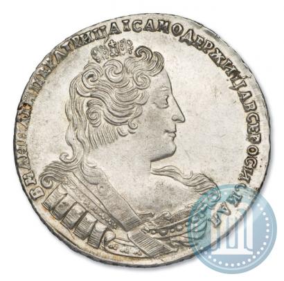 Picture 1 rouble 1733 year  