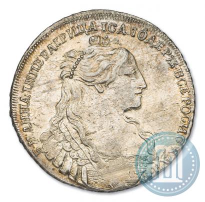 Фото 1 рубль 1734 года  "Тип 1735 года"