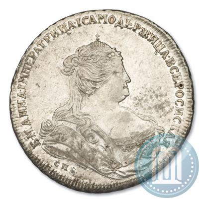 Picture 1 rouble 1738 year СПБ "Petersburg type"