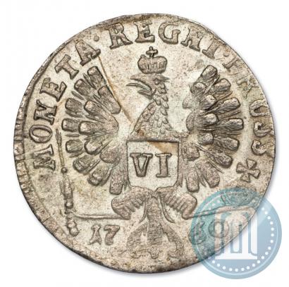 Picture 6 groszy 1760 year  