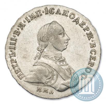 Picture 1 rouble 1762 year ММД-ДМ 