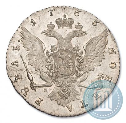 Picture 1 rouble 1763 year СПБ-ЯI 