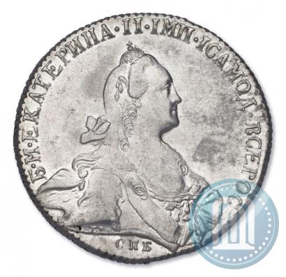 Picture 1 rouble 1771 year СПБ-АШ 