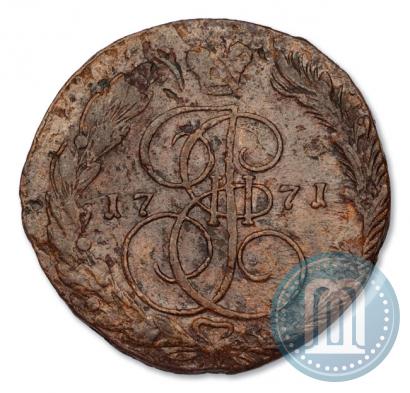 Фото 5 копеек 1771 года ЕМ 