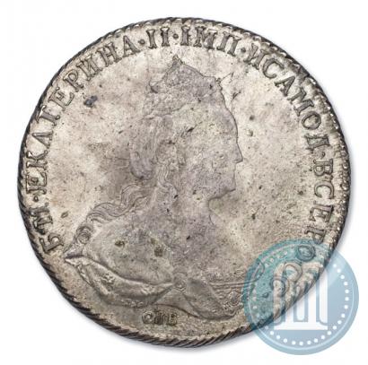 Picture 1 rouble 1786 year СПБ-ЯА 