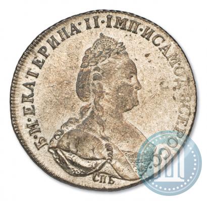 Picture Poltina 1787 year СПБ-ЯА 