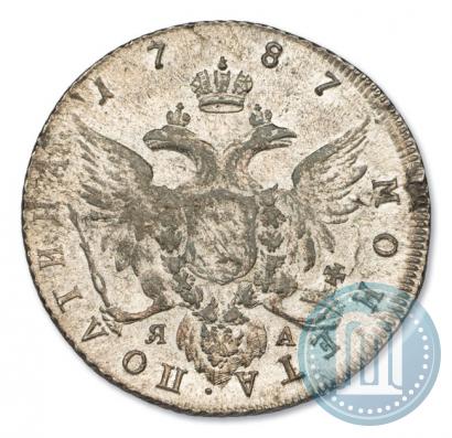 Picture Poltina 1787 year СПБ-ЯА 