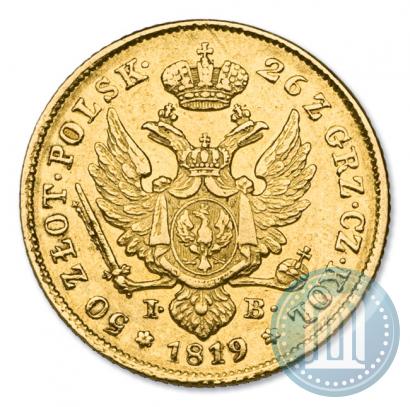 Picture 50 złotych 1819 year IB 