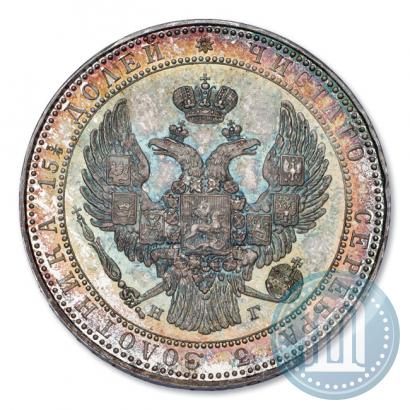 Picture 3/4 roubles - 5 złotych 1833 year НГ 