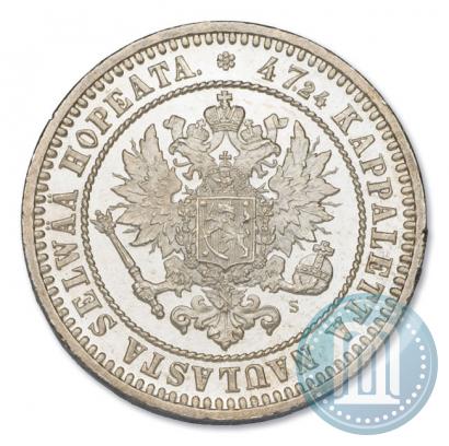 Picture 2 markkaa 1870 year S 