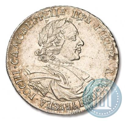Picture 1 rouble 1718 year OK-L 