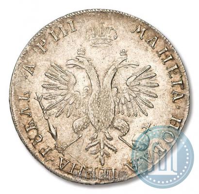 Picture 1 rouble 1718 year OK-L 