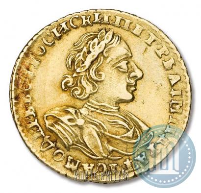 Picture 2 roubles 1722 year  