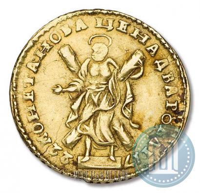Picture 2 roubles 1722 year  
