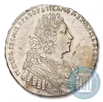 Фото 1 рубль 1729 года  "Тип 1728"