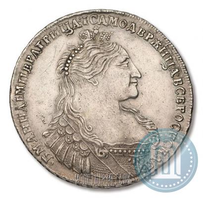 Picture 1 rouble 1737 year  "Type of 1735"