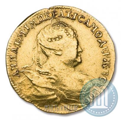 Фото Жетон 1739 года  "На заключение мира с Турцией"