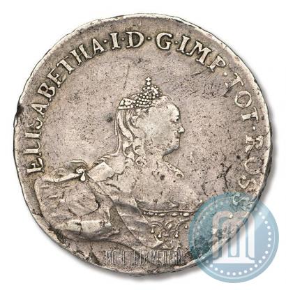 Picture 48 kopecks 1757 year  "For Livonia"