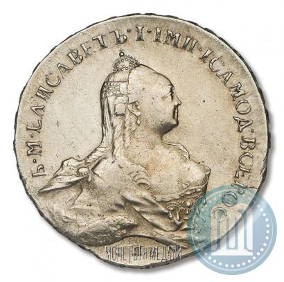 Picture 1 rouble 1761 year СПБ-НК 