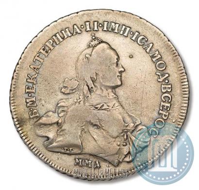 Picture 1 rouble 1763 year ММД-EI 