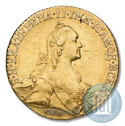 Picture 10 roubles 1766 year СПБ 