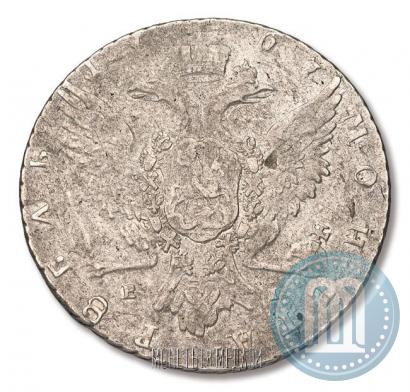 Фото 1 рубль 1767 года ММД-EI 