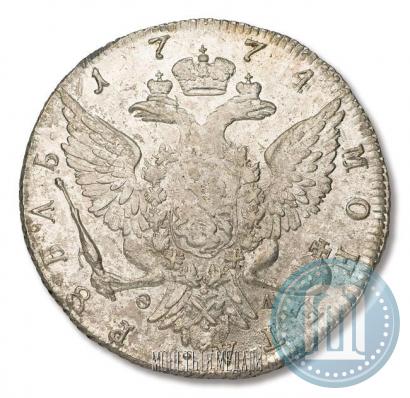 Picture 1 rouble 1774 year СПБ-ФЛ 