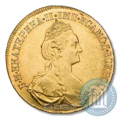 Picture 10 roubles 1777 year СПБ 