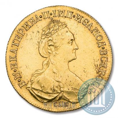 Picture 10 roubles 1781 year СПБ 