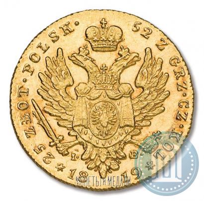 Picture 25 złotych 1819 year IB 