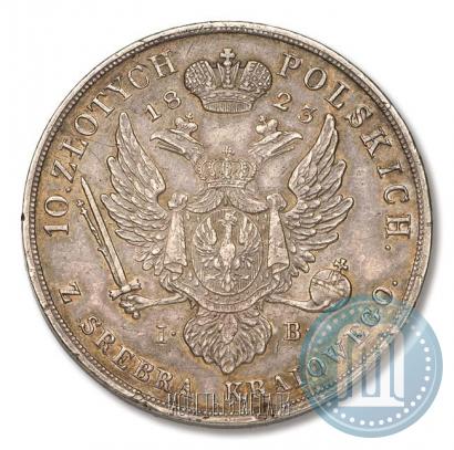 Picture 10 złotych 1823 year IB 