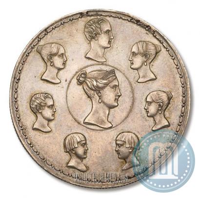 Фото 1,5 рубля - 10 злотых 1836 года П.У. "Семейный"