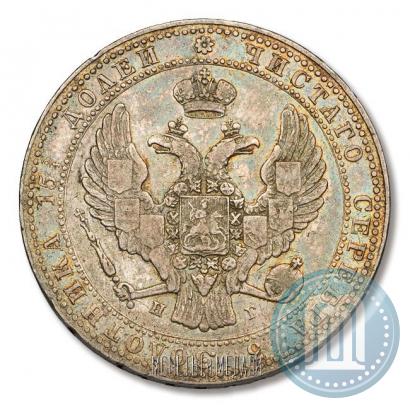 Picture 3/4 roubles - 5 złotych 1839 year НГ 