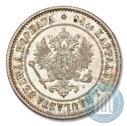 Picture 1 markka 1872 year S 
